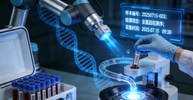 江山女性进行乳腺超声检查场景