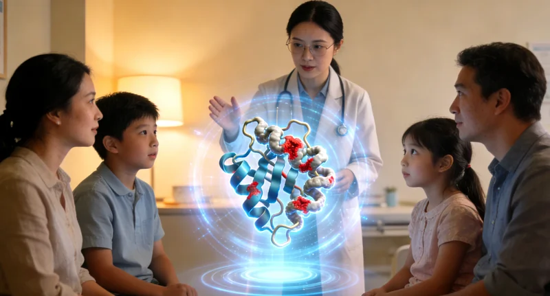 辛集遗传咨询与基因检测流程示意