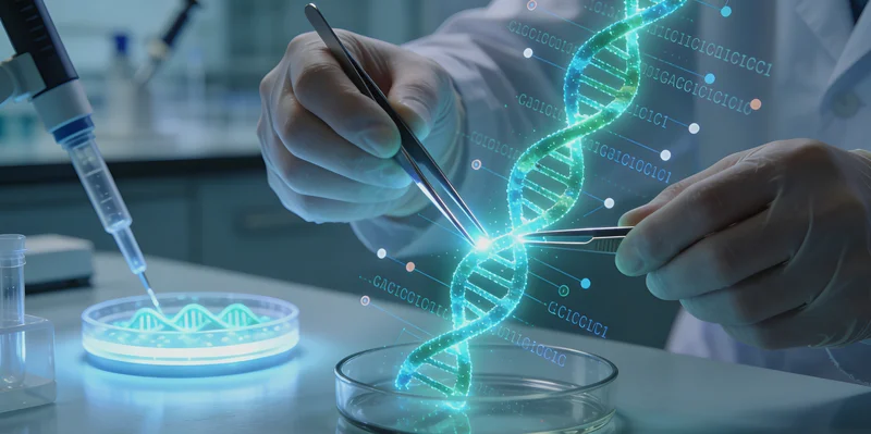 丽江基因检测实验室内部工作场景