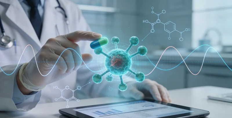 高平血液肿瘤靶向治疗概念图