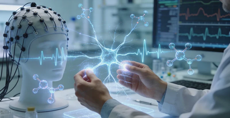 兴安盟牧区康复者望向草原与羊群