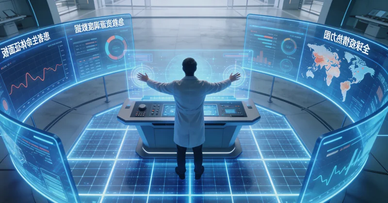 巴中劳动者在医院进行健康咨询与