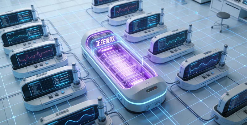 钦州本地基因检测采样流程示意