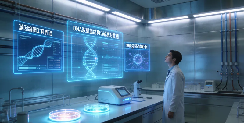 山南医生与患者家属沟通基因报告