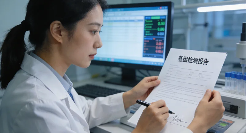 南雄遗传顾问解读基因检测报告示