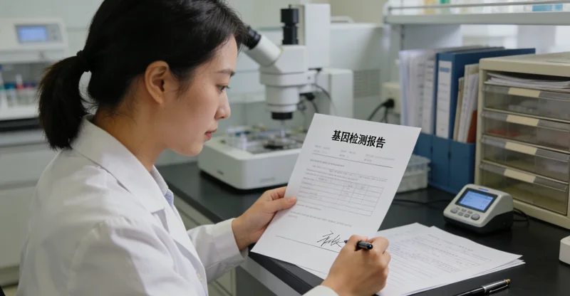 萍乡遗传咨询师解读基因检测报告