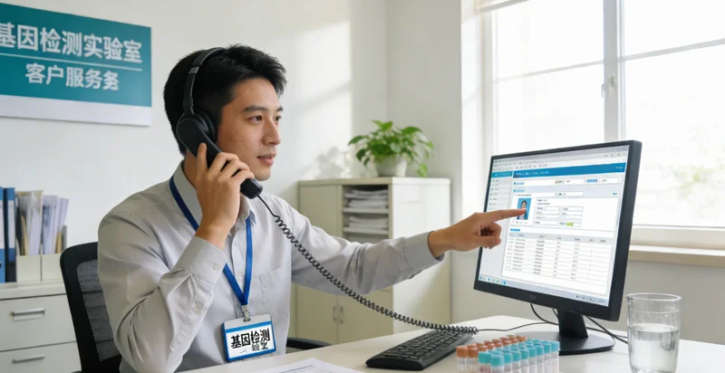 榆林孕妇在医院进行遗传咨询场景