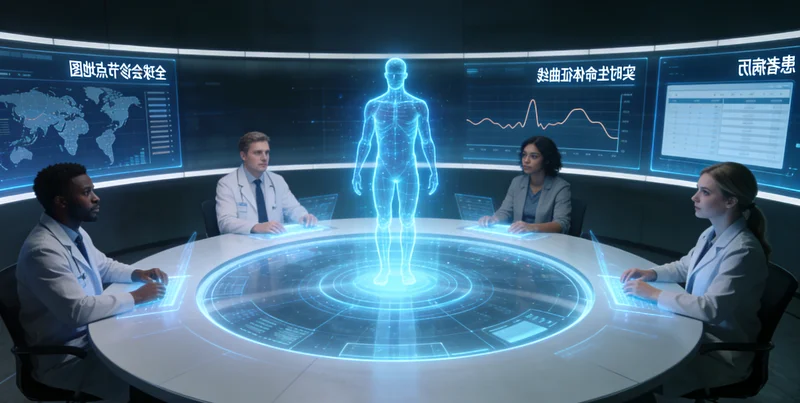 衢州女性与医生进行遗传咨询场景