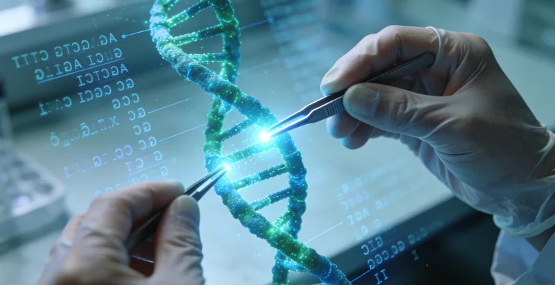 海东实验室进行基因检测原理示意