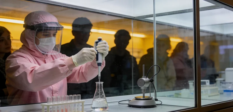 新余市民进行无痛基因检测采样示