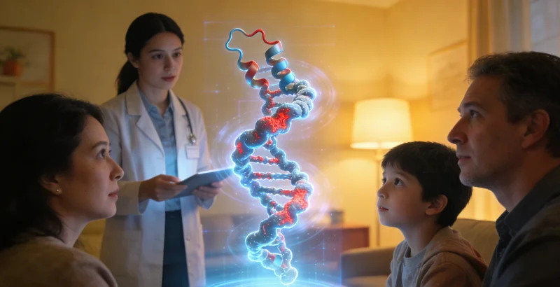 萍乡遗传咨询师为居民解读基因检