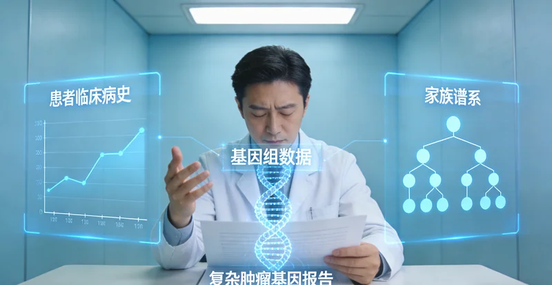 伊宁居民查看胆固醇异常体检报告