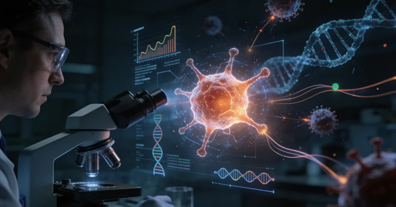 榆树医院病理科医生观察脑胶质瘤