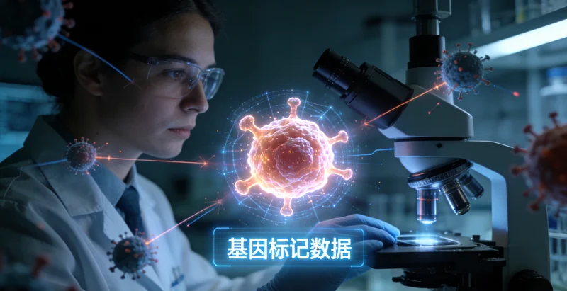 河津病理科医生进行肿瘤切片检测