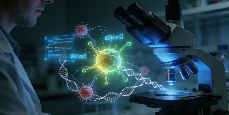 海安基因检测实验室工作场景