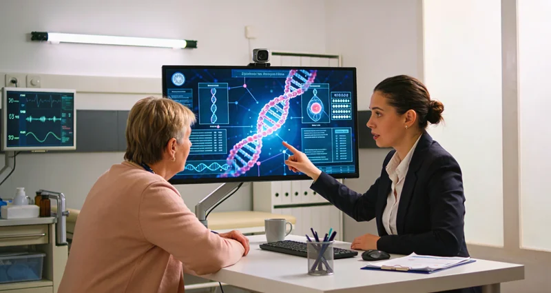 揭阳患者与医生进行遗传咨询沟通