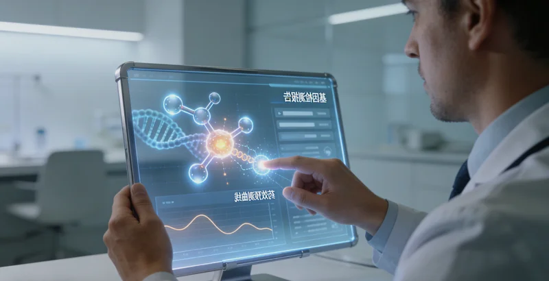 石首医生与患者家属共同查看分析