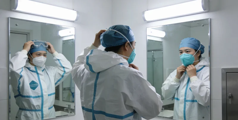 胶州本地基因检测实验室内部工作