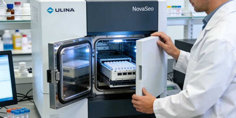 基因检测实验室高通量测序工作场
