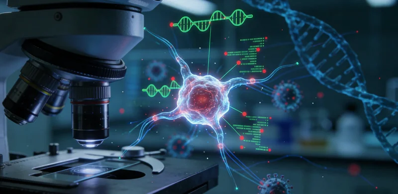 专业实验室进行基因测序分析