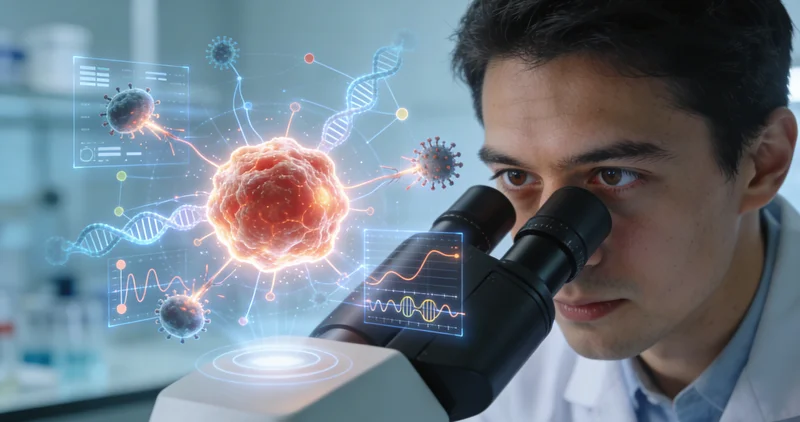 宣威肺癌患者家属与医生讨论检测