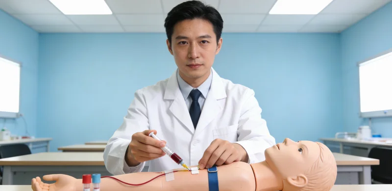 桦甸基因检测采样静脉抽血过程