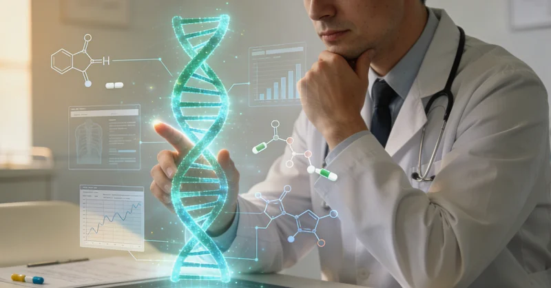 大兴安岭患者与医生讨论基因检测