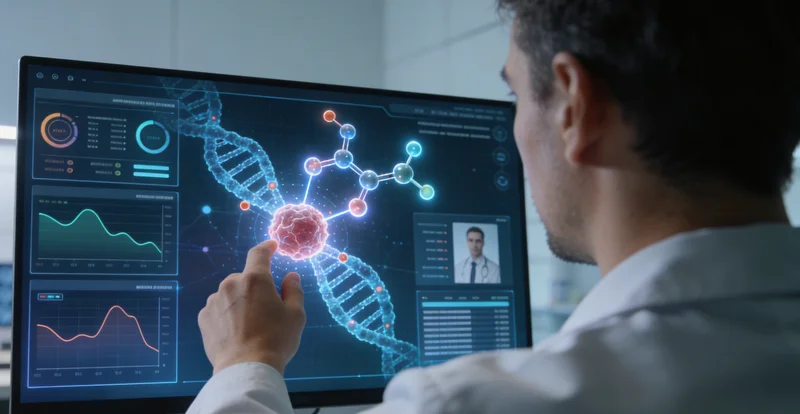 西昌医生与患者沟通基因检测结果