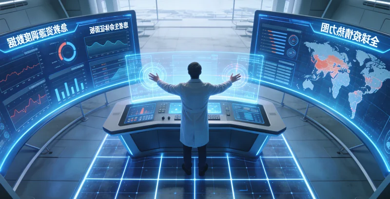 基因检测实验室进行测序分析工作