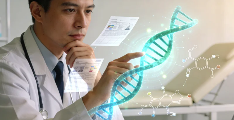 都匀医生为患者解读肺癌基因检测