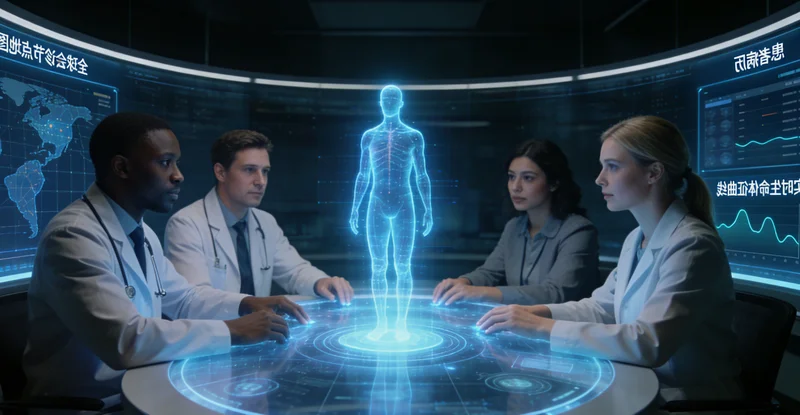 句容家庭在咨询室进行肿瘤基因检