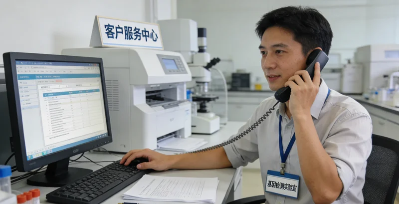 乌兰察布医生进行基因检测报告解