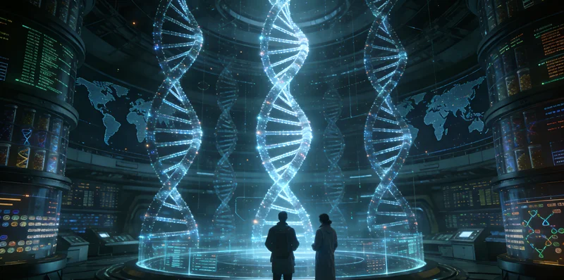 华阴或合作机构基因测序实验室内