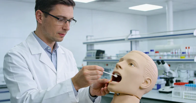 深州居民进行无创基因检测采样