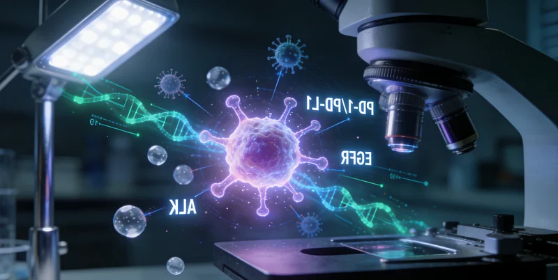 钦州医院病理科医生观察基因检测