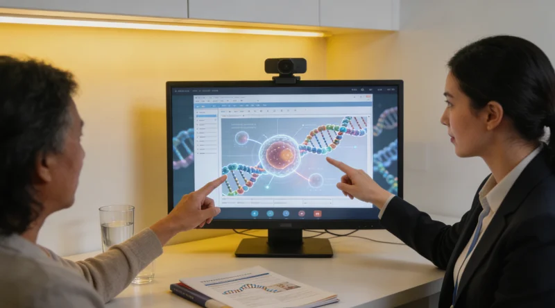 攀枝花医生为患者解读基因检测报