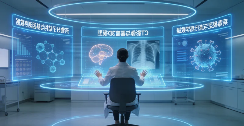 古交中老年男性在医院进行健康咨