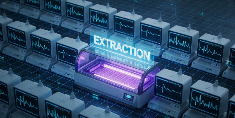 喀旗居民在医院进行基因检测采血