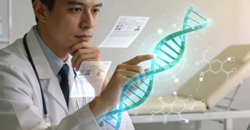 驻马店医生为患者解读基因检测报