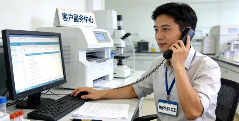 海东遗传咨询师向家庭解释基因检