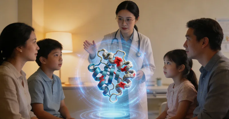 沧州遗传咨询门诊医生与咨询者沟