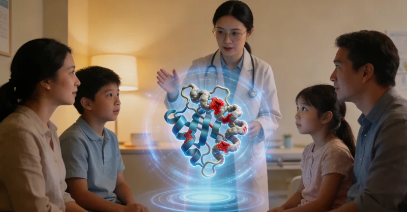 雷州医院遗传咨询门诊医生与患者