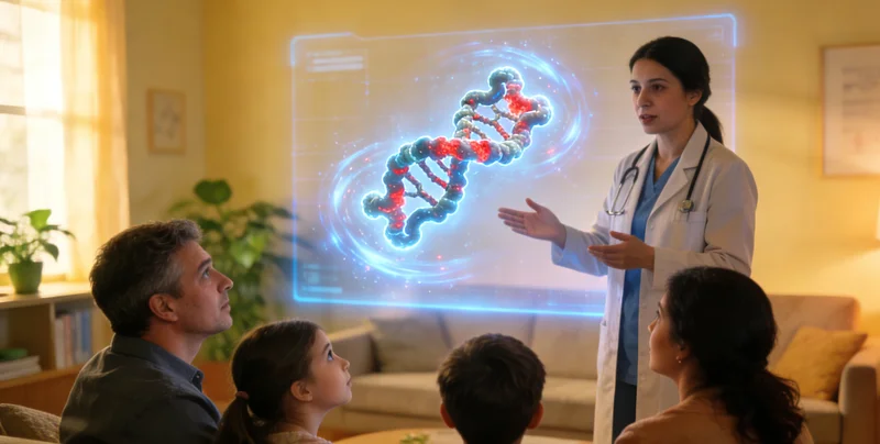 邵东家庭 遗传咨询 医生讲解场