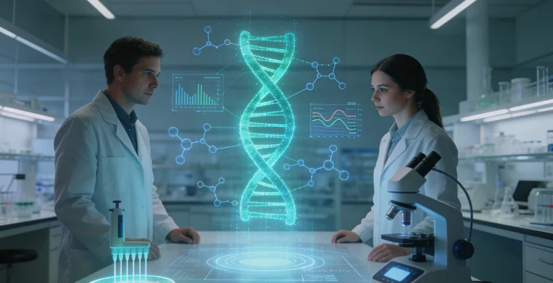 楚雄医院病理科医生在显微镜下观