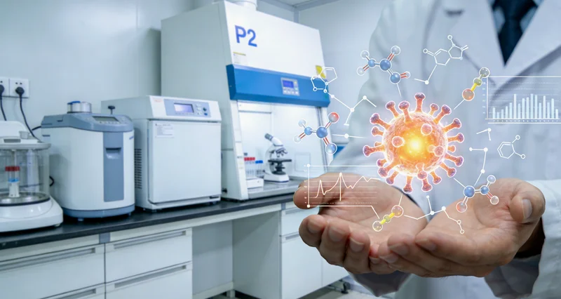 兴仁患者查看肺癌基因检测报告示