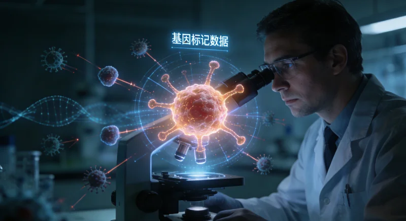 丰镇医生向患者解读肺癌基因检测