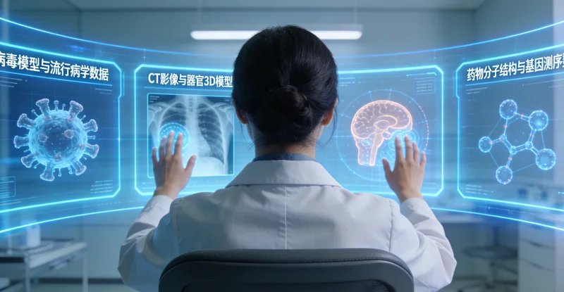 忻州医生向患者讲解肿瘤MRD监