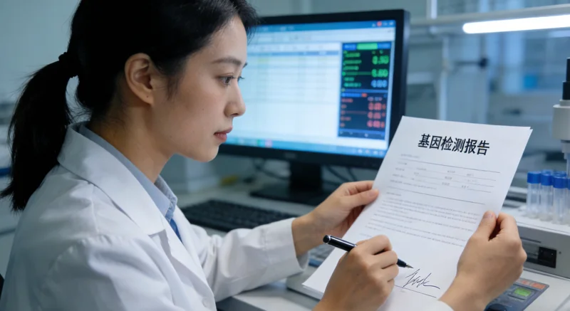 喀什MEN1基因检测报告解读示