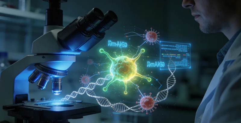 鸡西兴凯湖与精准医疗概念图