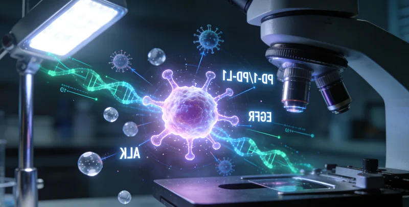临江医生向患者讲解基因检测报告